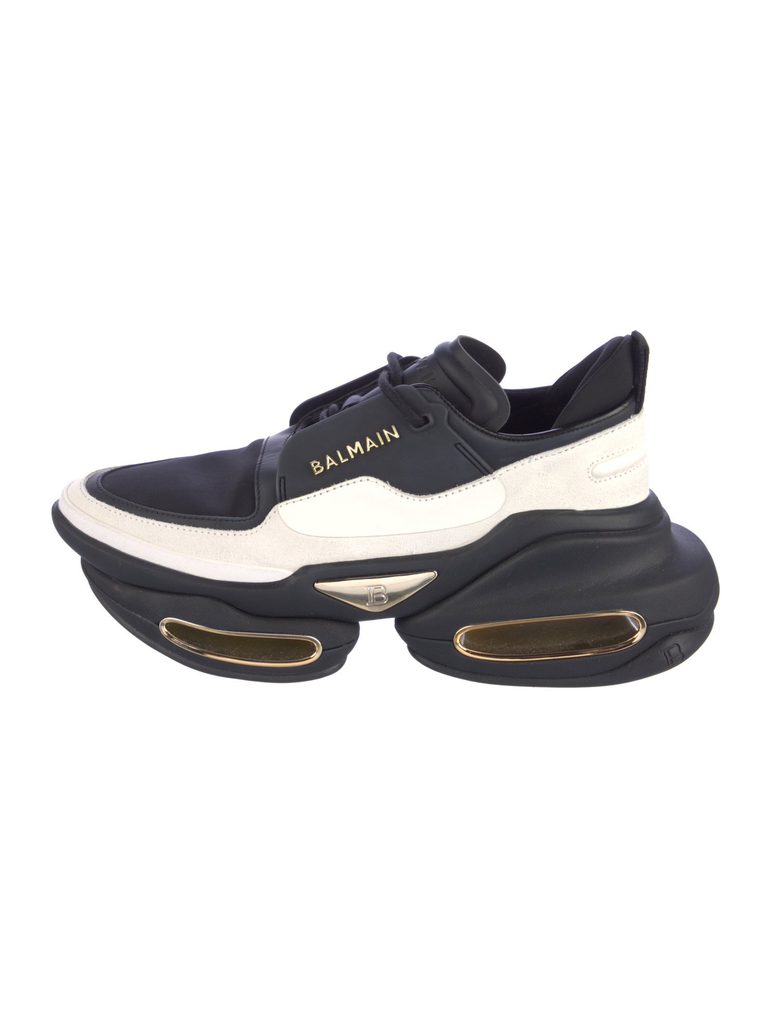 Balmain Suede Sneakers
