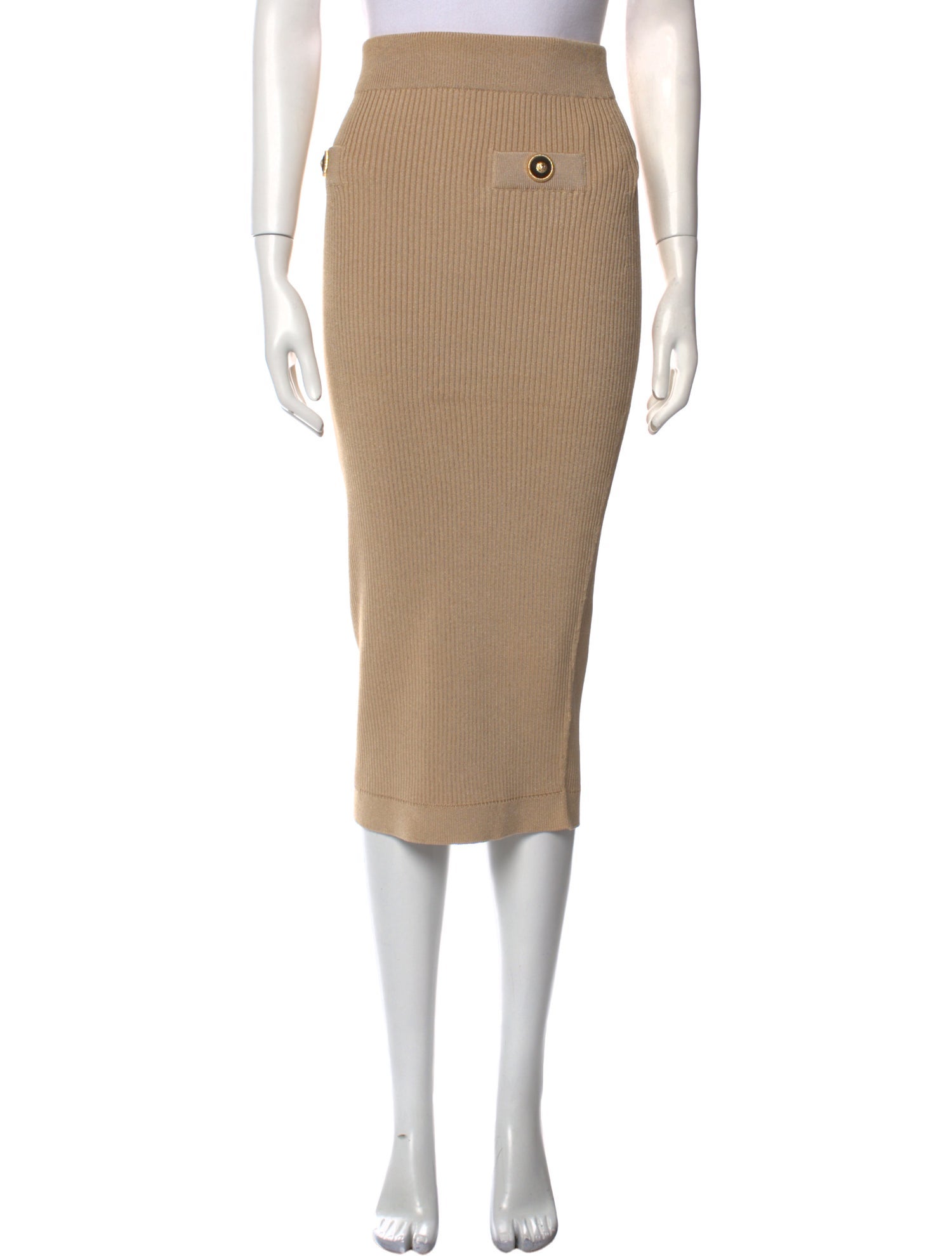 Balmain Midi Length Skirt w/ Tags