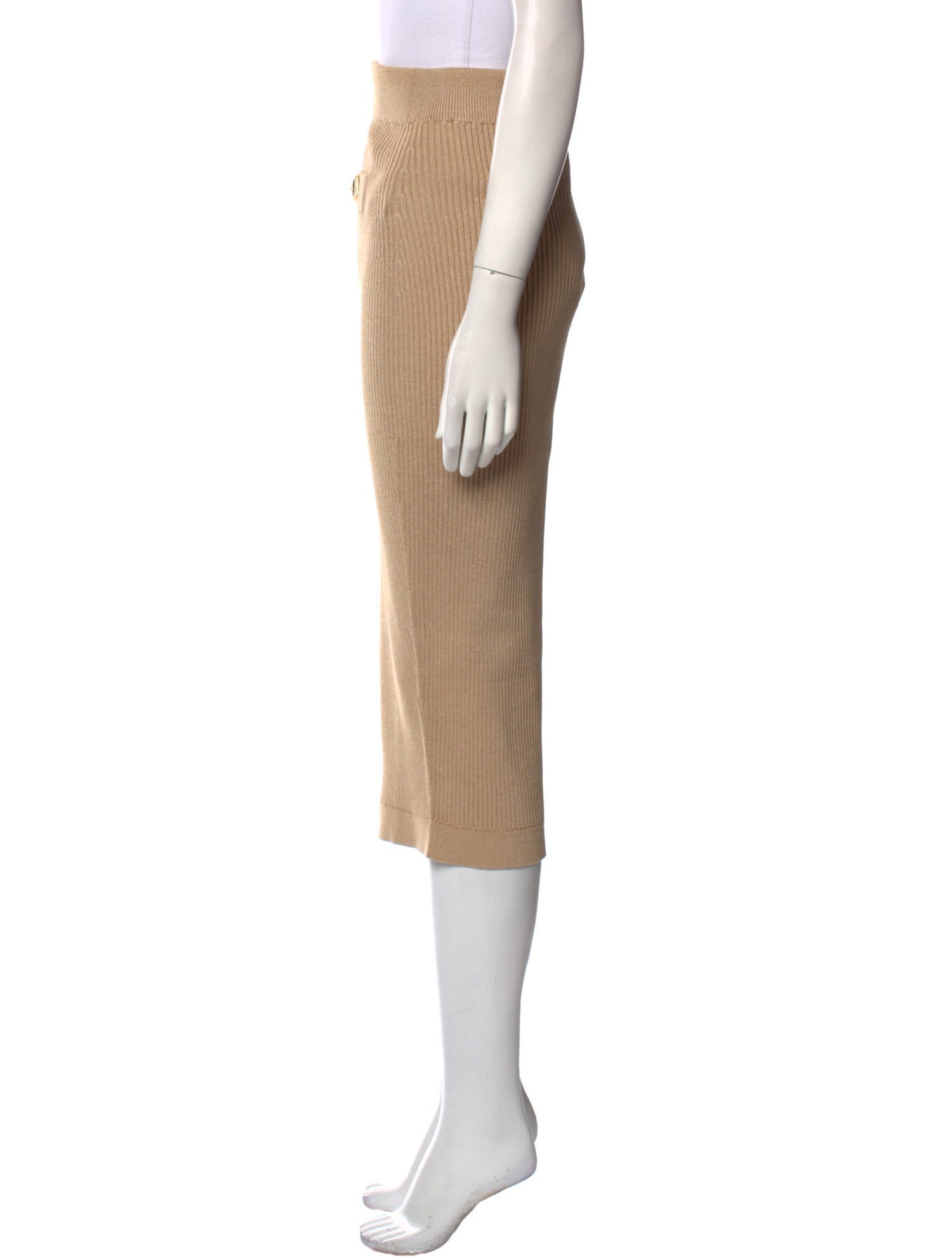 Balmain Midi Length Skirt w/ Tags