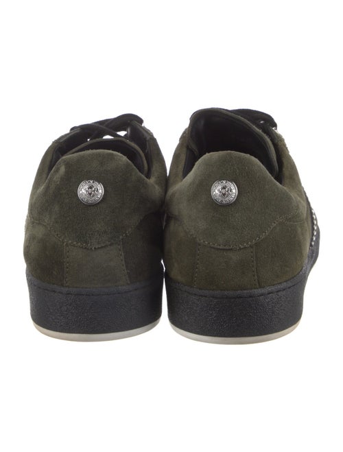 Balmain Suede Printed Sneakers