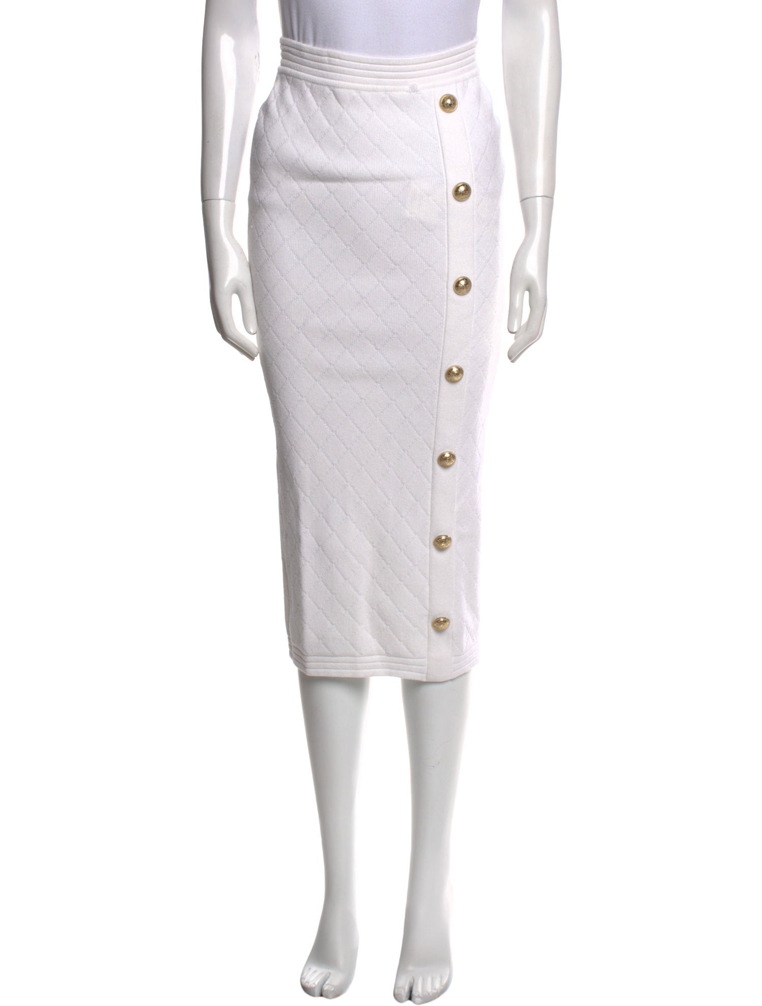 Balmain Midi Length Skirt