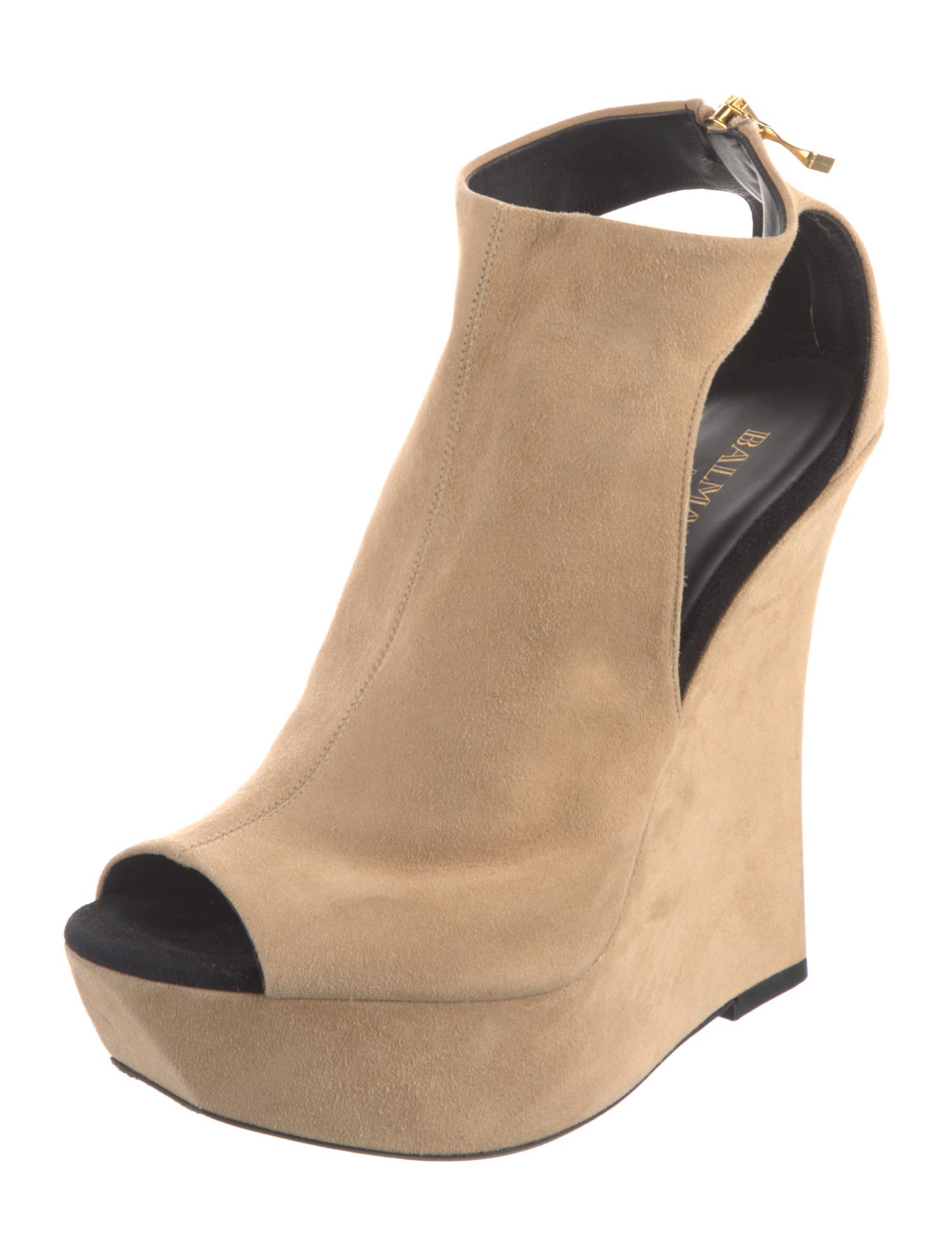 Balmain Suede Sandals