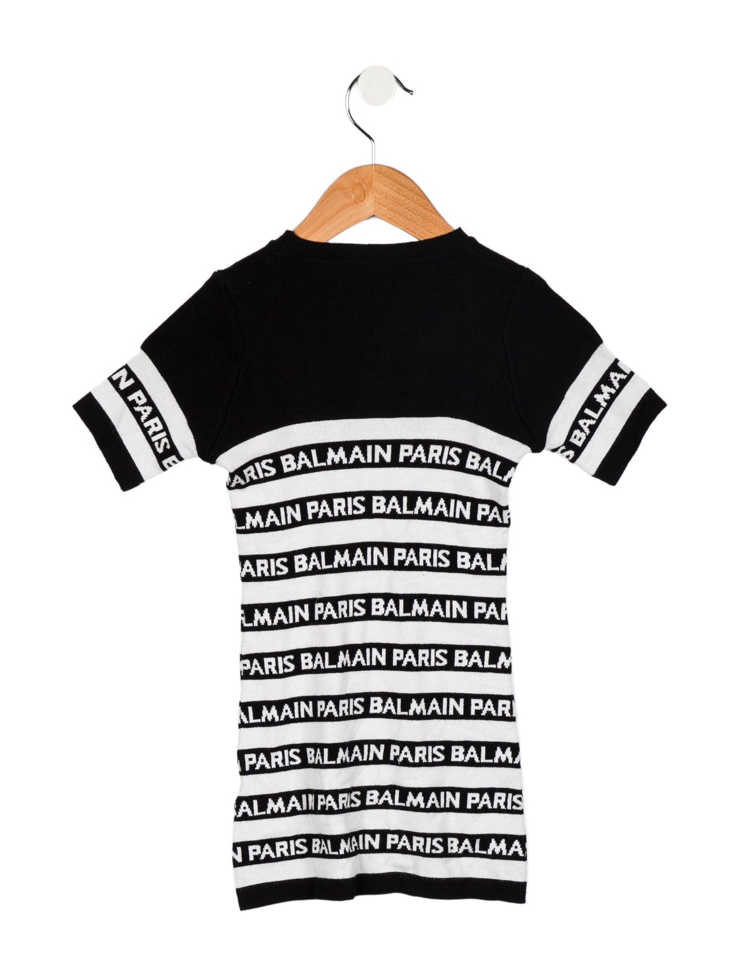 Balmain Toddler Girls' Logo Print Dress