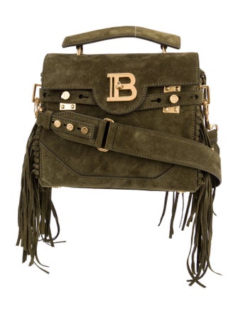 Balmain Suede Backpack