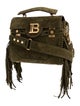 Balmain Suede Backpack