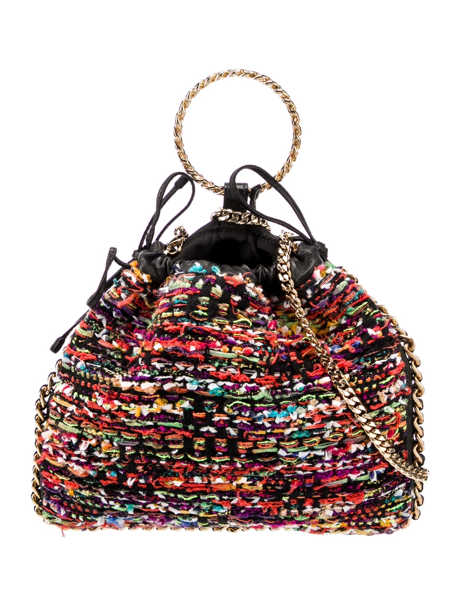 Balmain Tweed Evening Bag