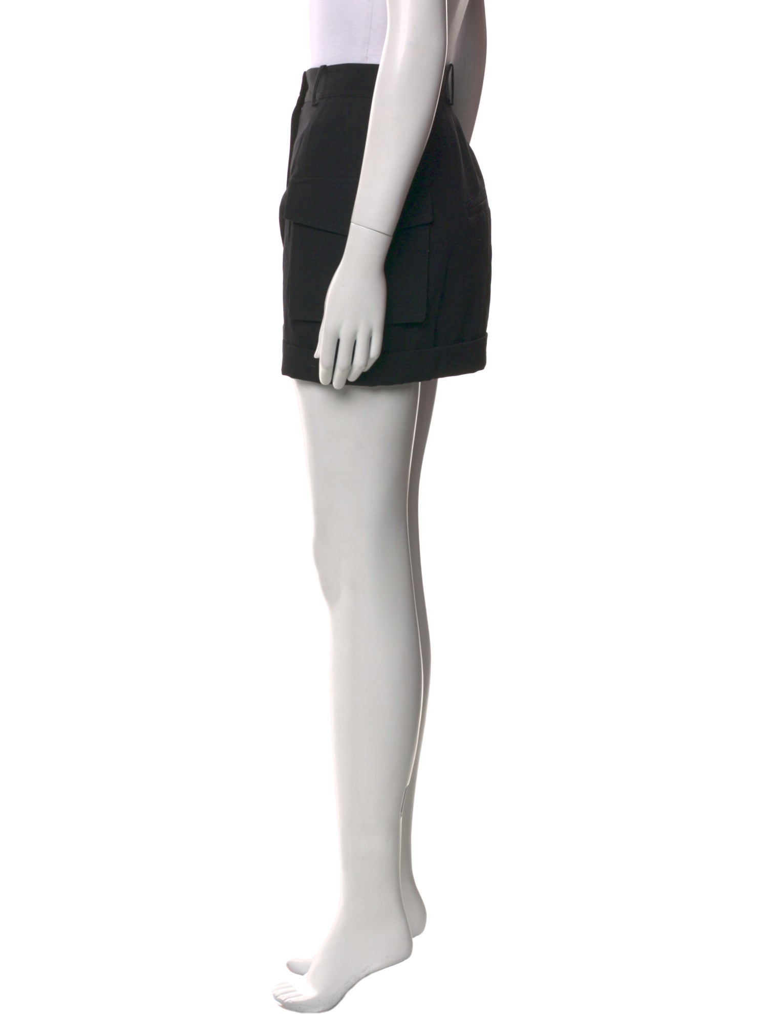 Balmain Wool Knee-Length Shorts