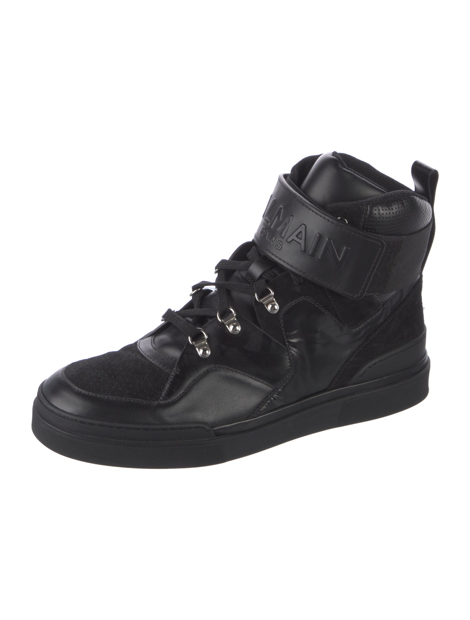 Balmain Leather Sneakers