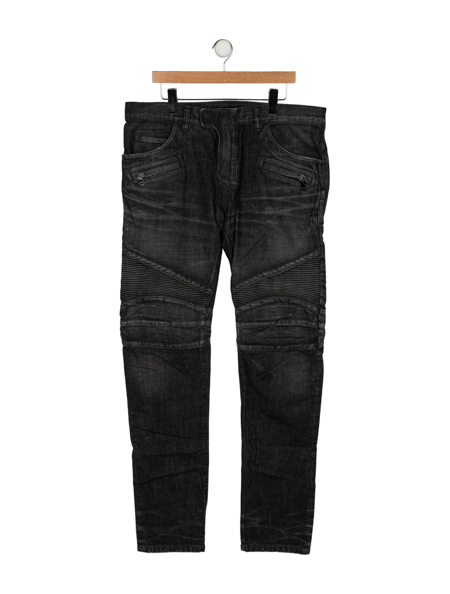 Balmain Moto Jeans