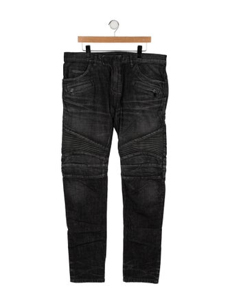 Balmain Moto Jeans