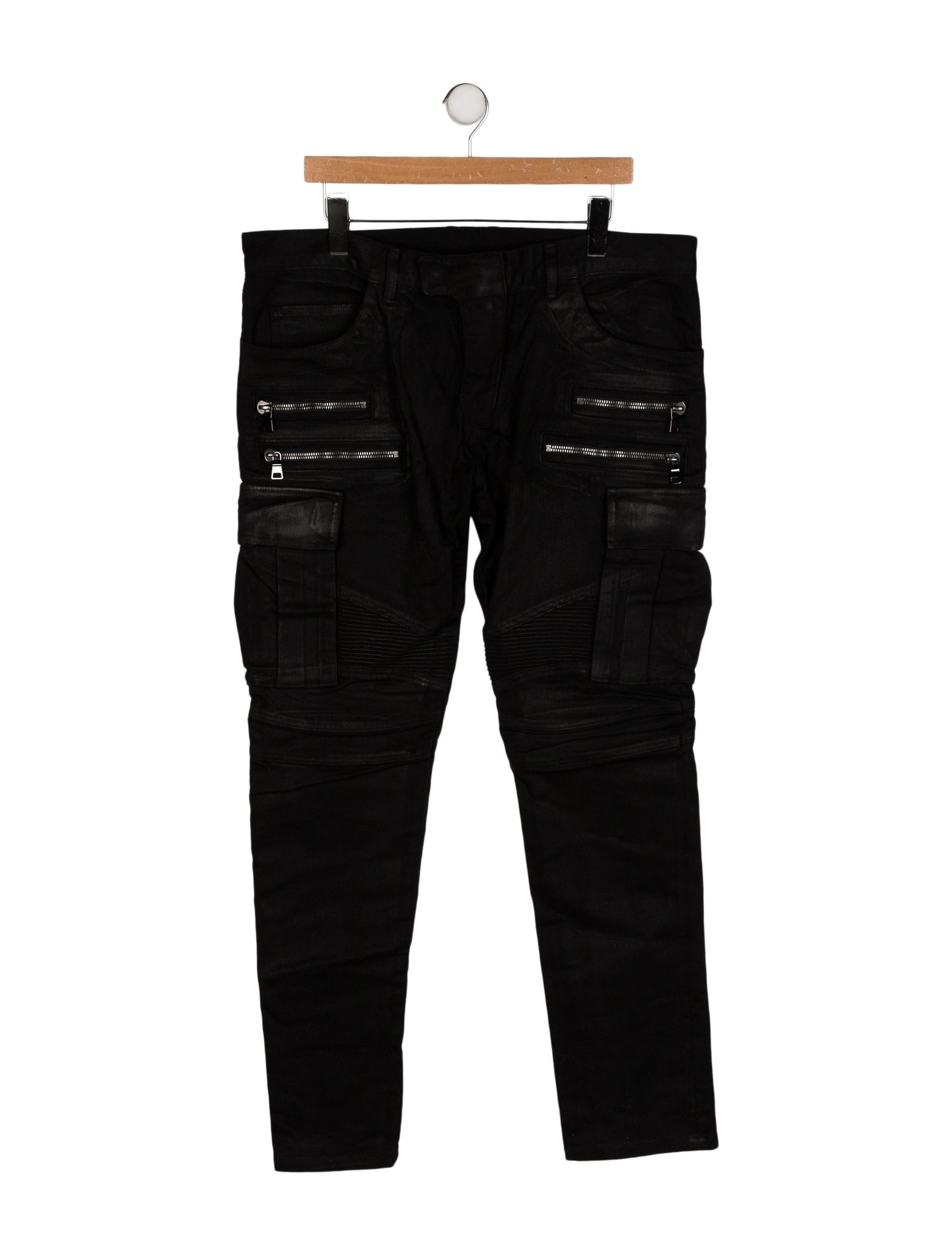 Balmain Moto Jeans
