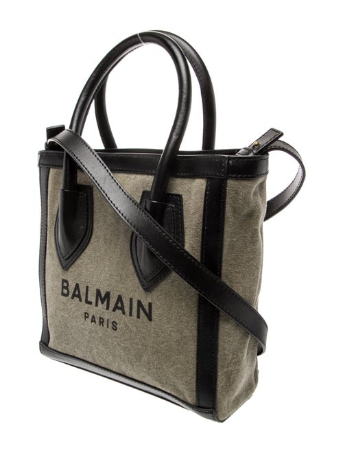 Balmain Canvas B-Army Shopper Tote