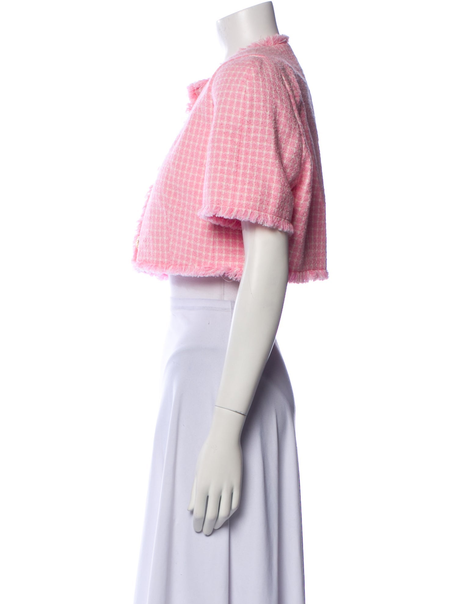 Balmain Tweed Pattern Bolero