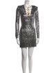 Balmain Sequin Mini Dress