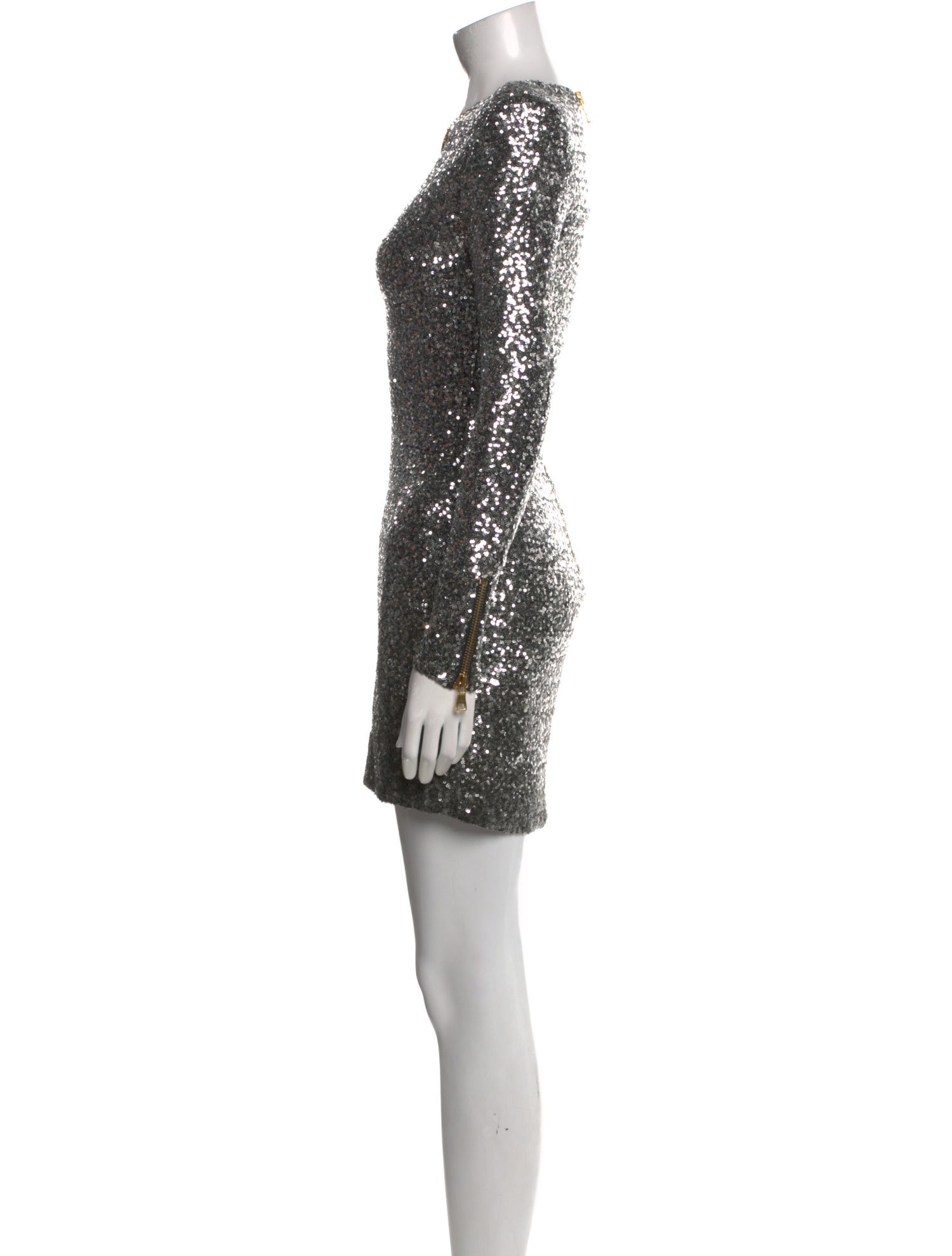 Balmain Sequin Mini Dress