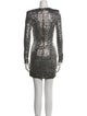 Balmain Sequin Mini Dress