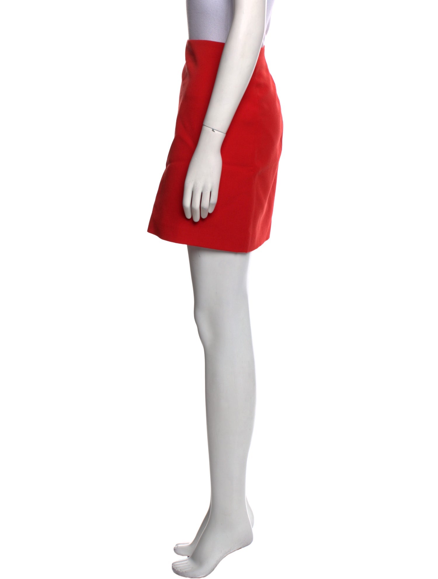 Balmain Virgin Wool Mini Skirt