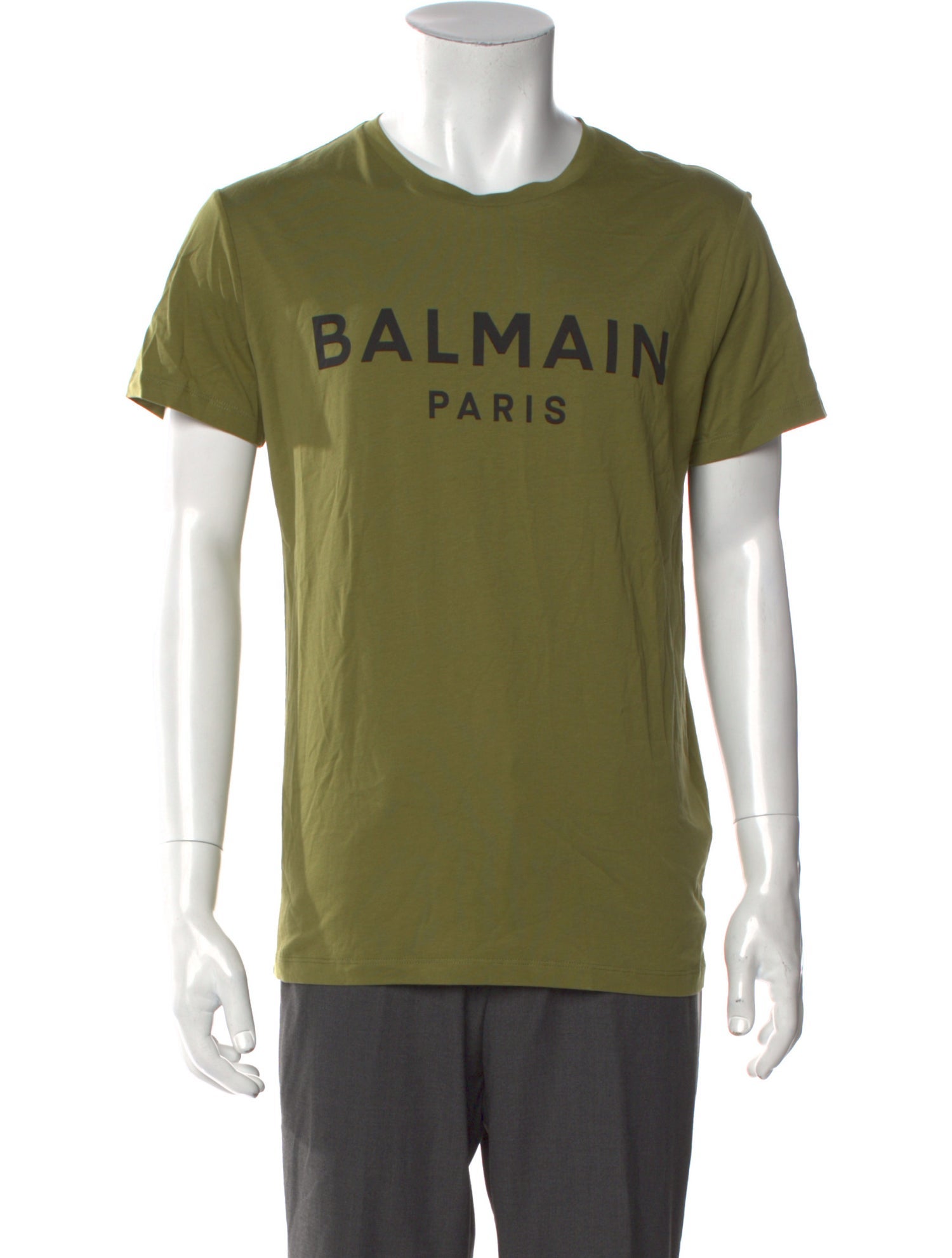 Balmain Graphic Print Crew Neck T-Shirt