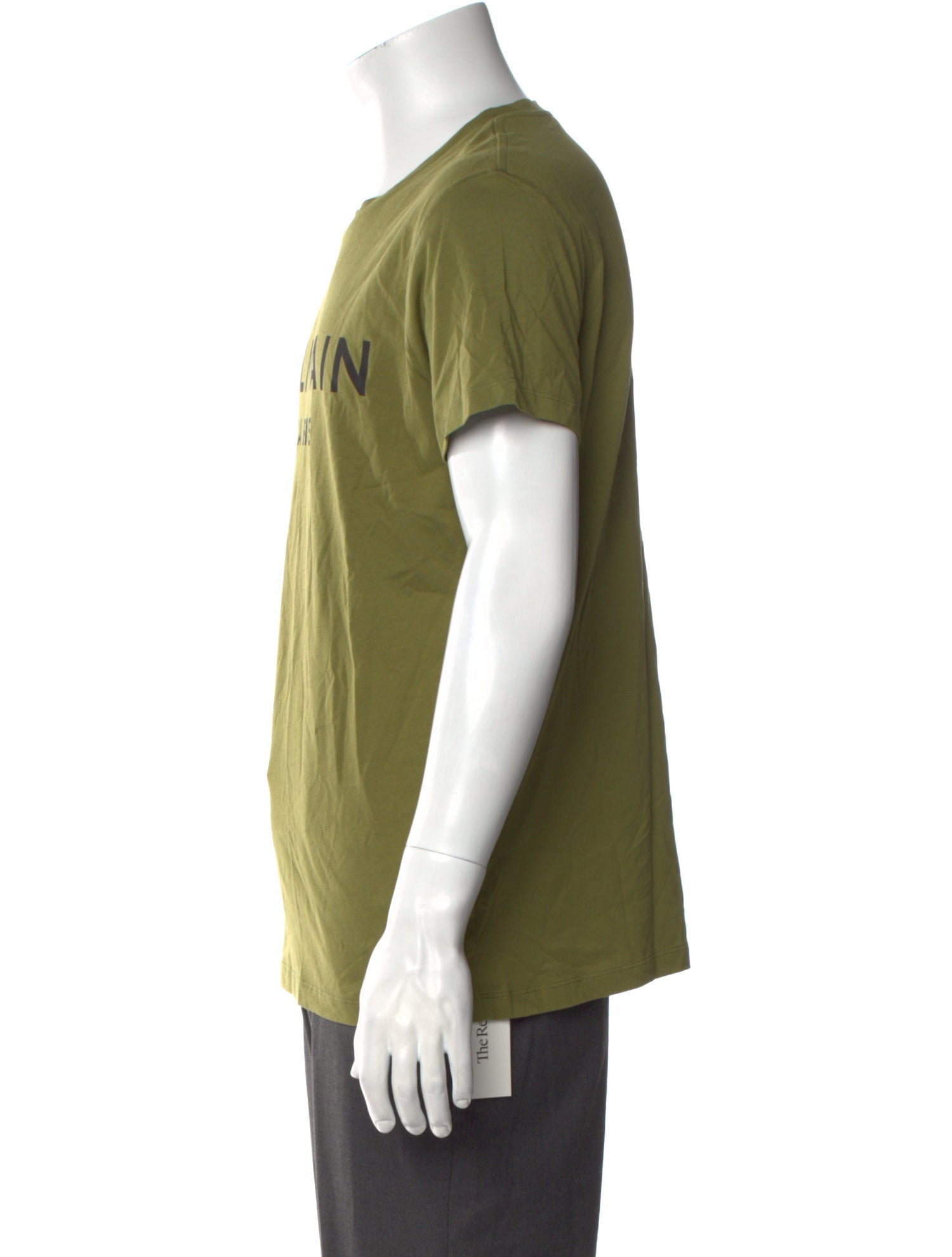 Balmain Graphic Print Crew Neck T-Shirt