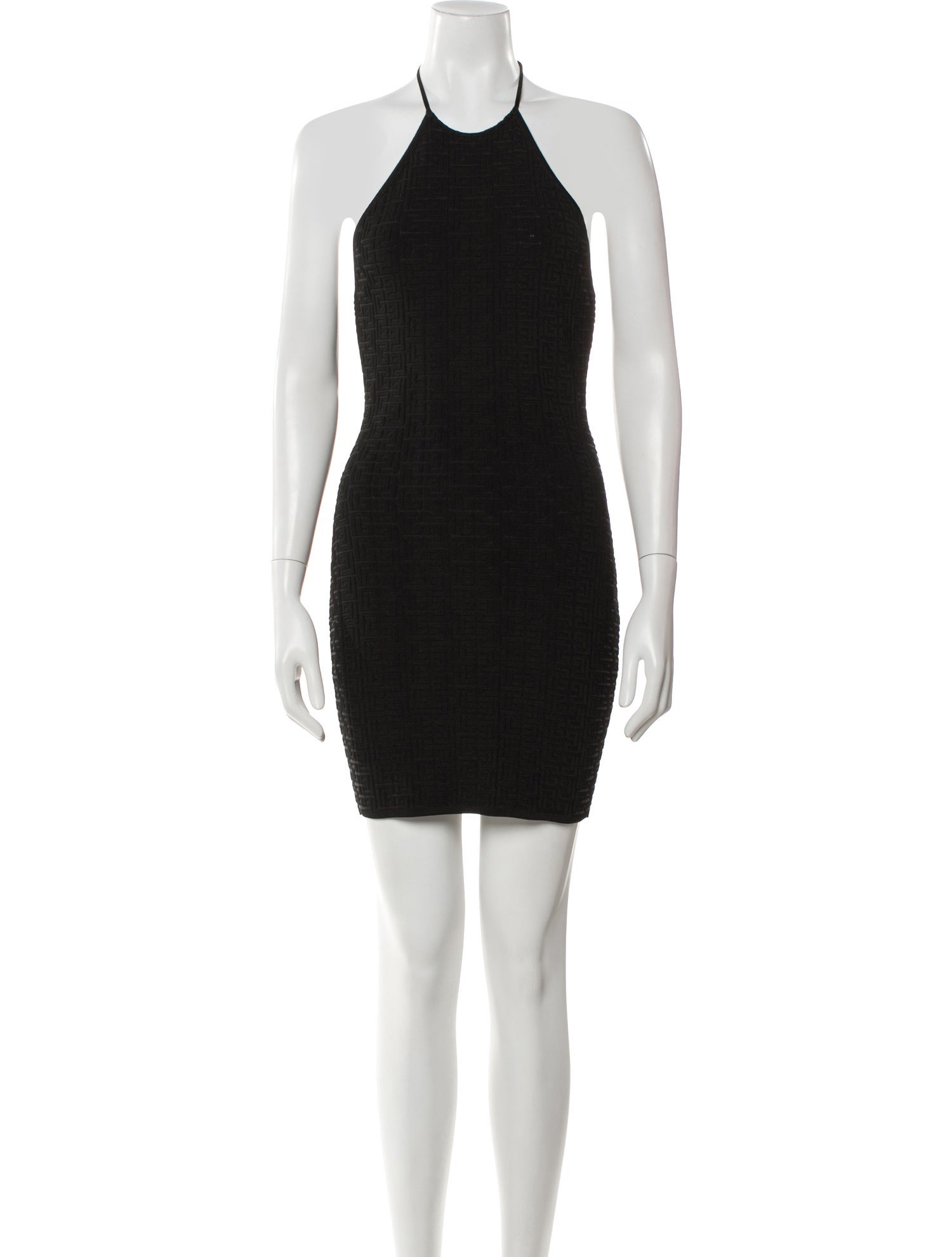 Balmain Halterneck Mini Dress w/ Tags