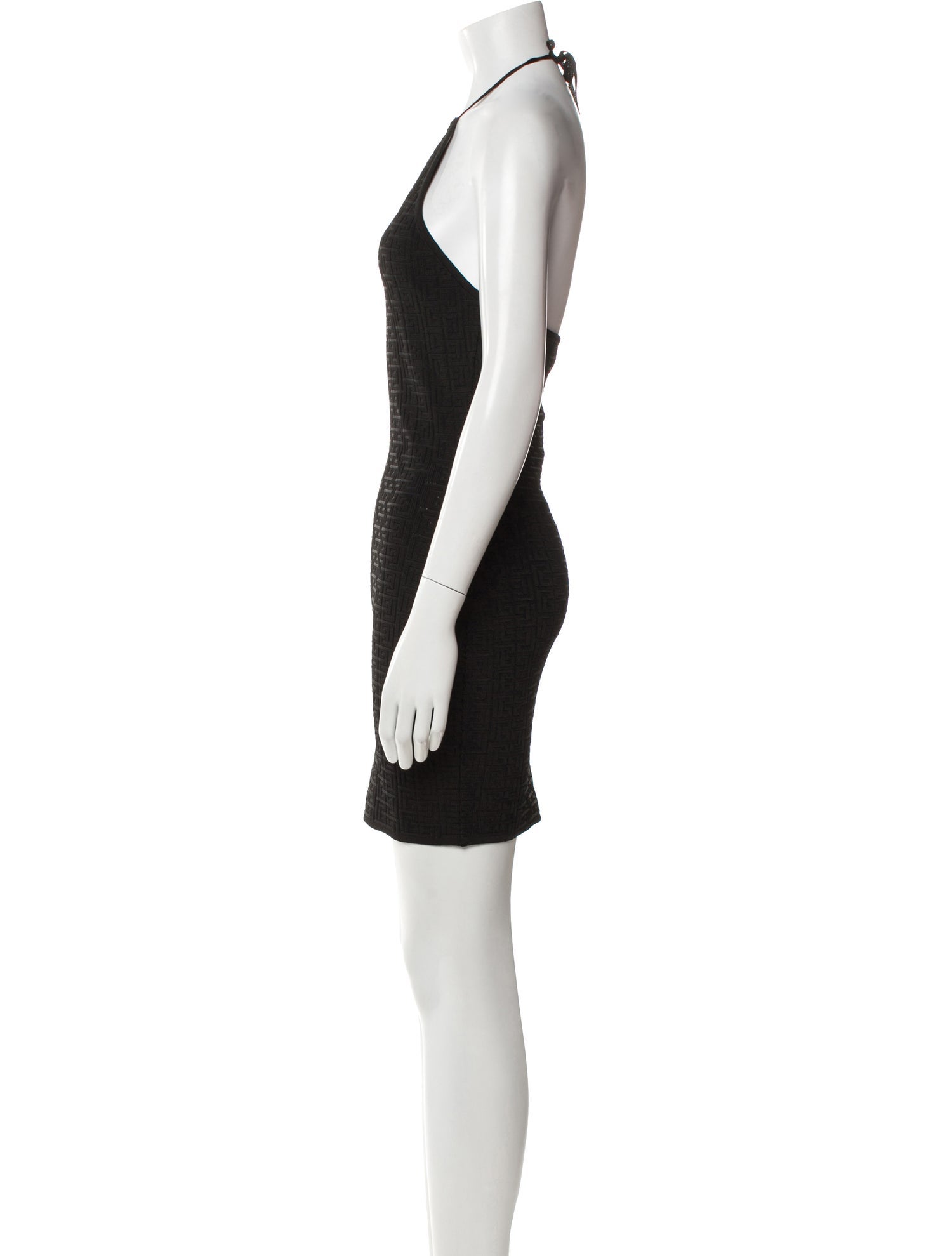 Balmain Halterneck Mini Dress w/ Tags