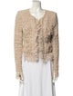 Balmain Tweed Tweed Pattern Evening Jacket