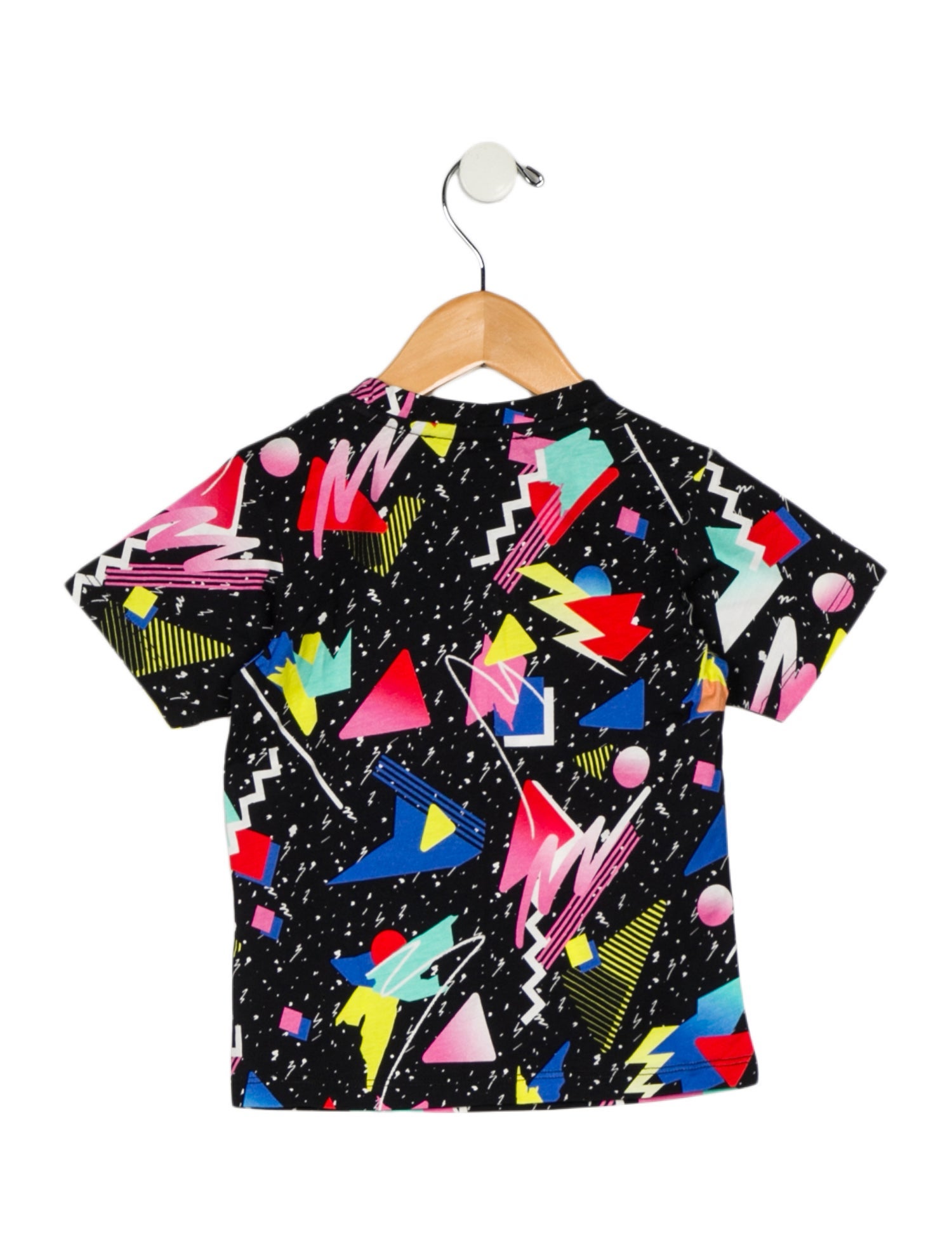 Balmain toddler boys' black multicolored t-shirt w/Tags