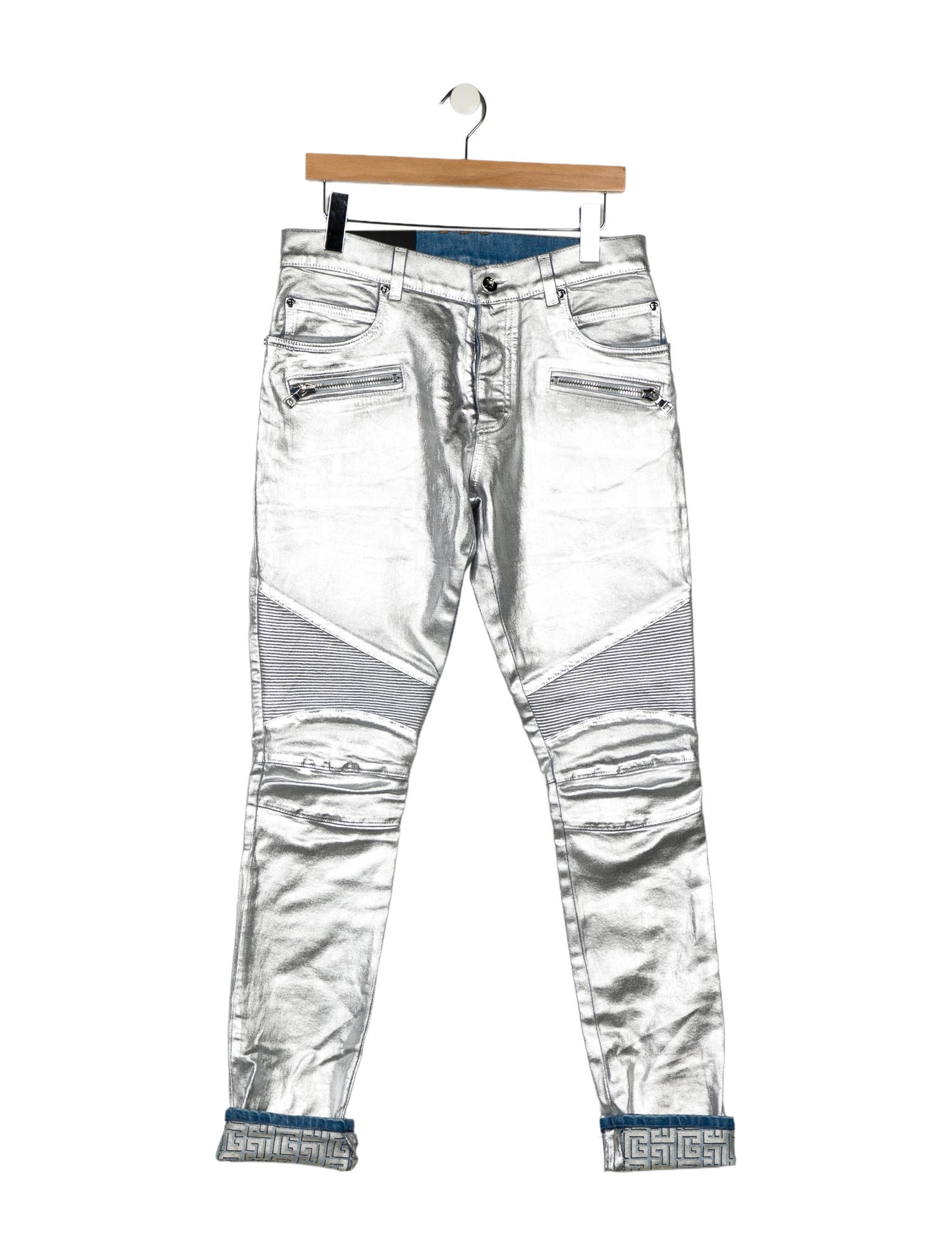 Balmain Striped Cargo Pants