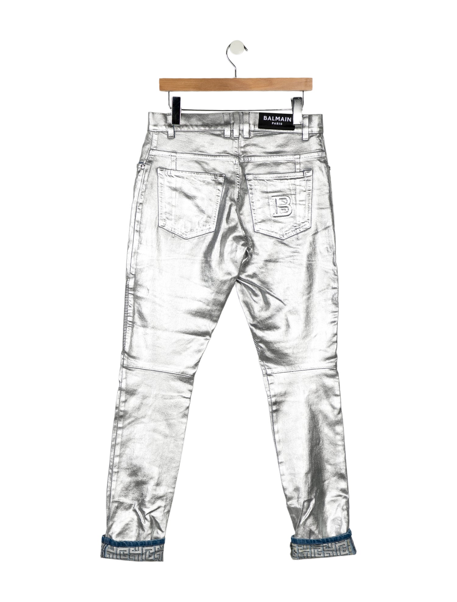 Balmain Striped Cargo Pants