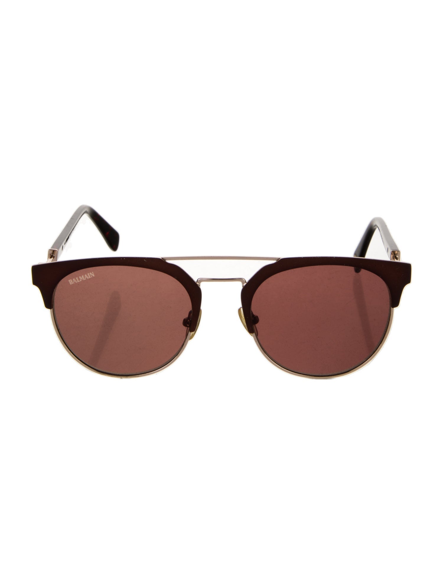 Balmain Aviator Tinted Sunglasses
