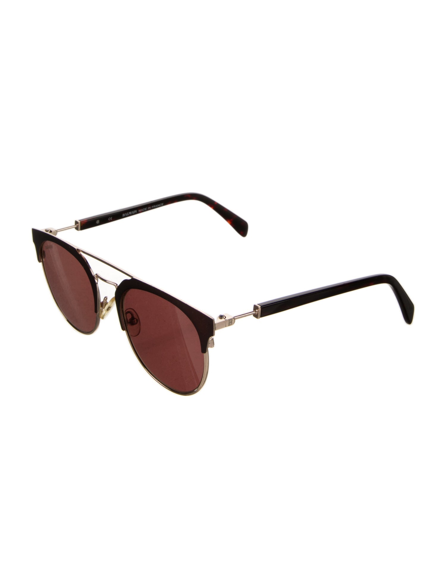 Balmain Aviator Tinted Sunglasses