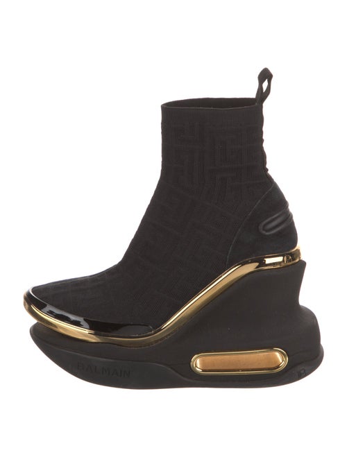 Balmain Patterned Sock Boots