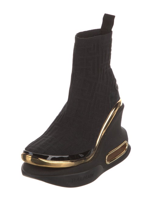Balmain Patterned Sock Boots