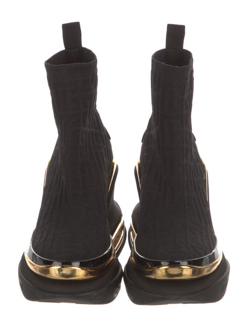 Balmain Patterned Sock Boots