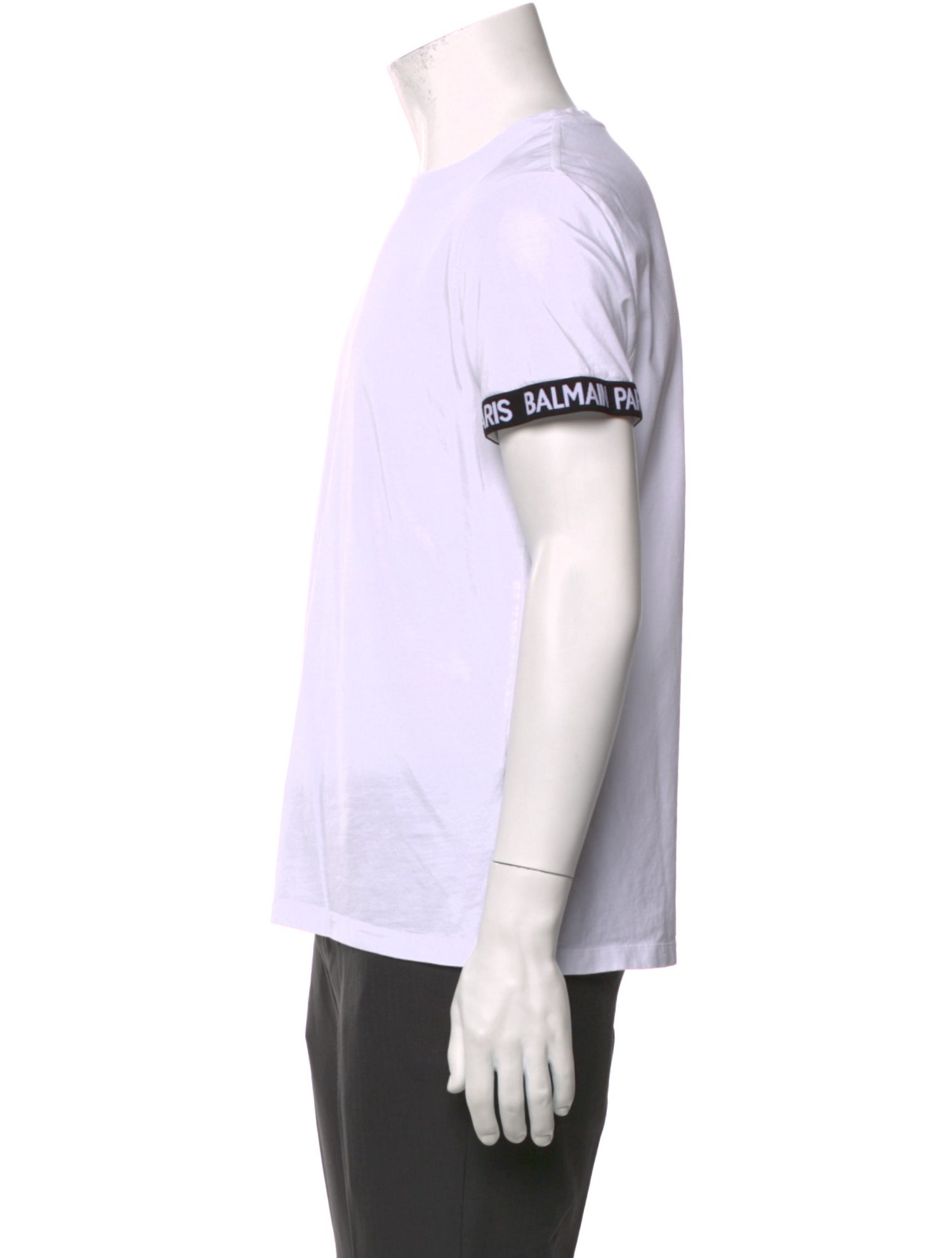 Balmain Printed Crew Neck T-Shirt