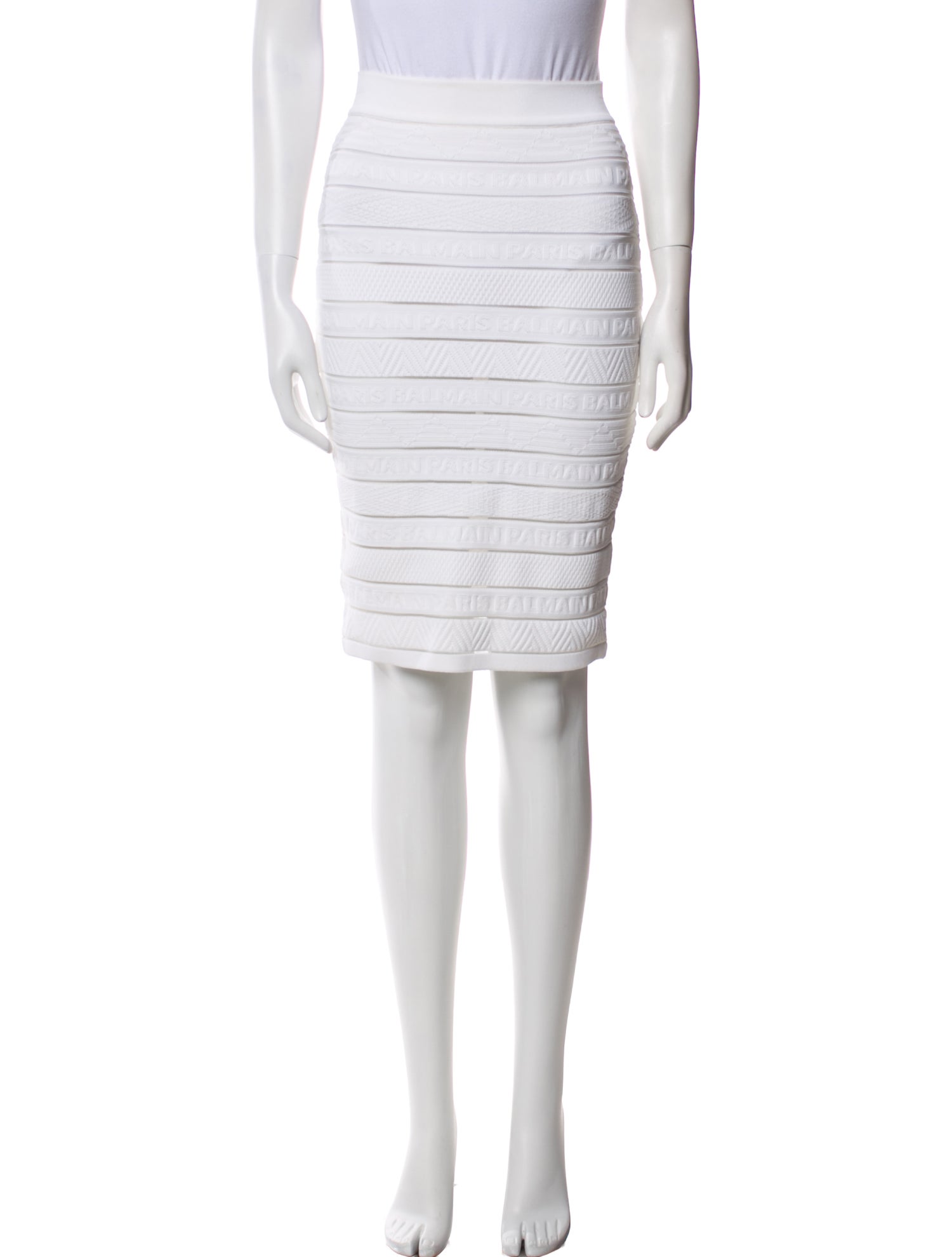 Balmain Knee-Length Skirt