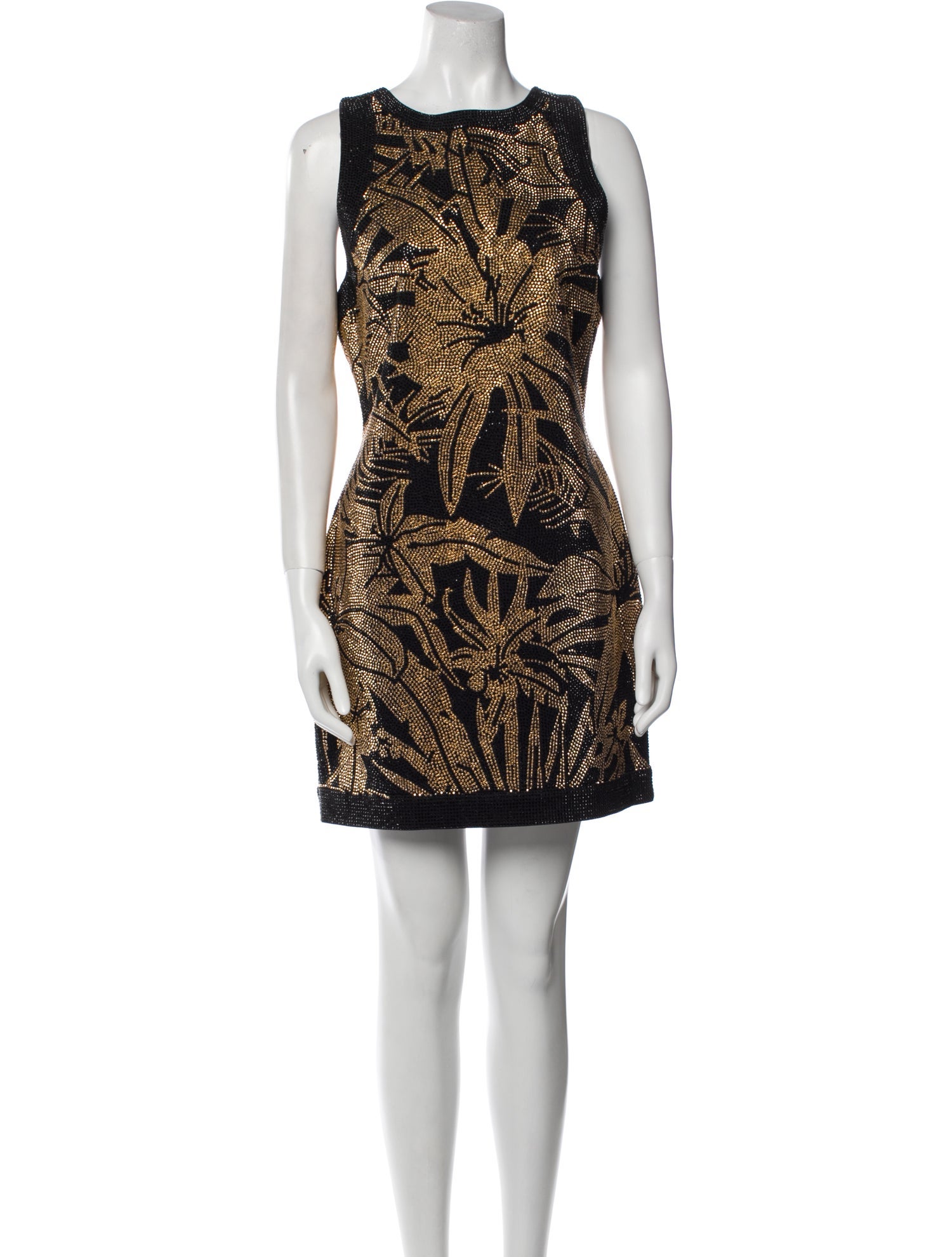 Balmain Printed Mini Dress