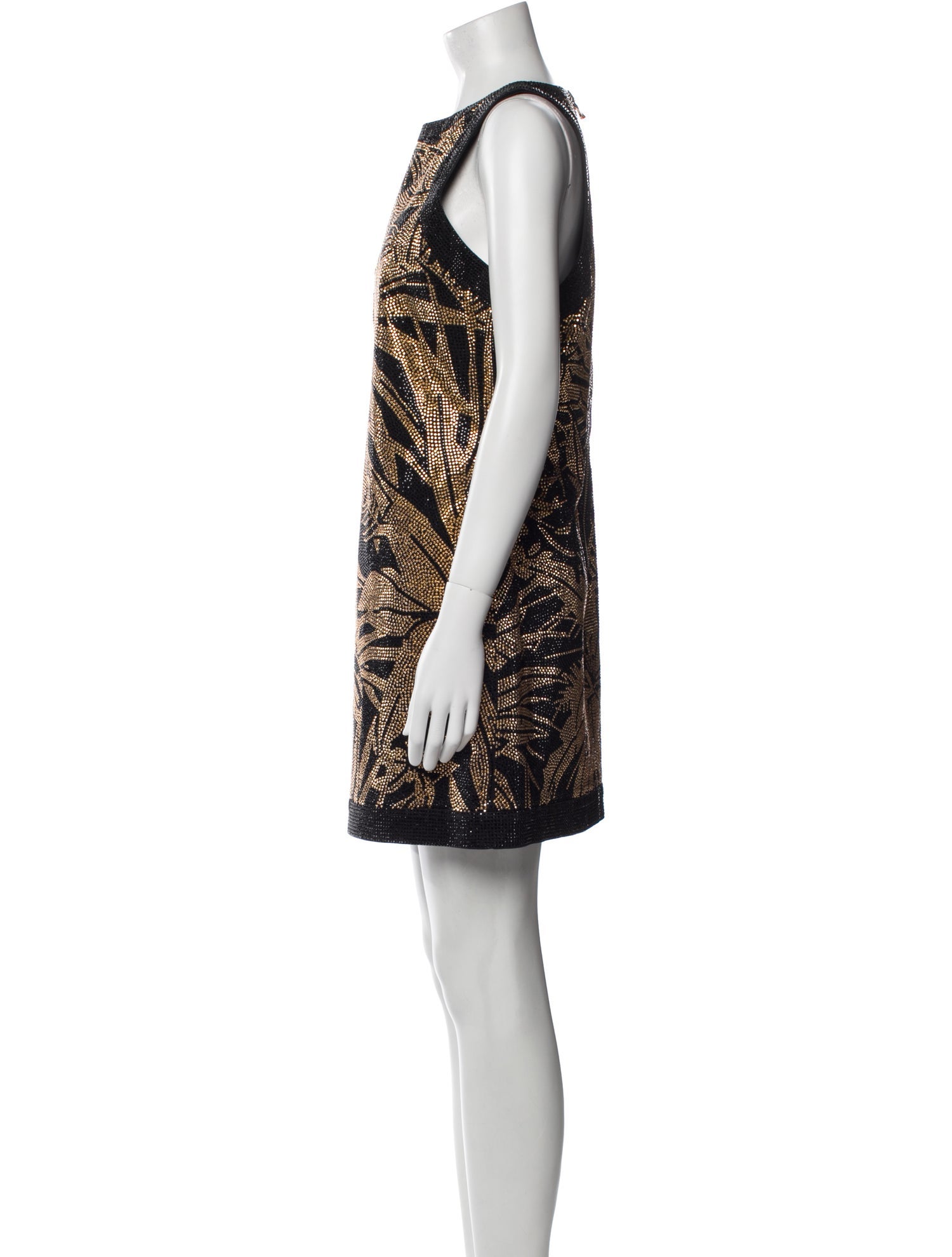 Balmain Printed Mini Dress