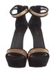 Balmain Suede Sandals