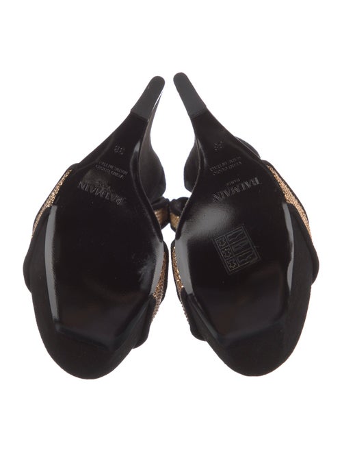 Balmain Suede Sandals