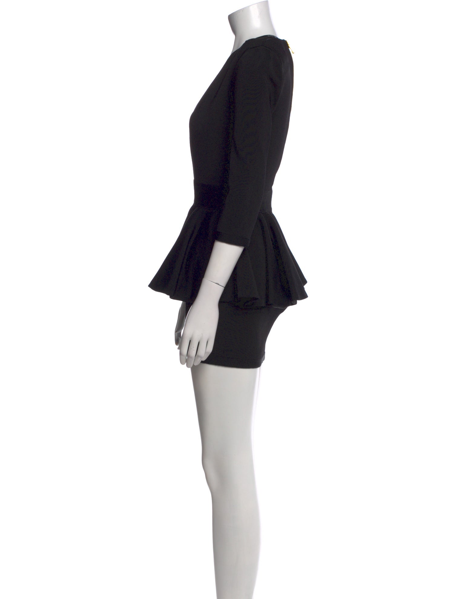 Balmain V-Neck Mini Dress