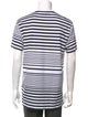 Balmain Striped Crew Neck T-Shirt