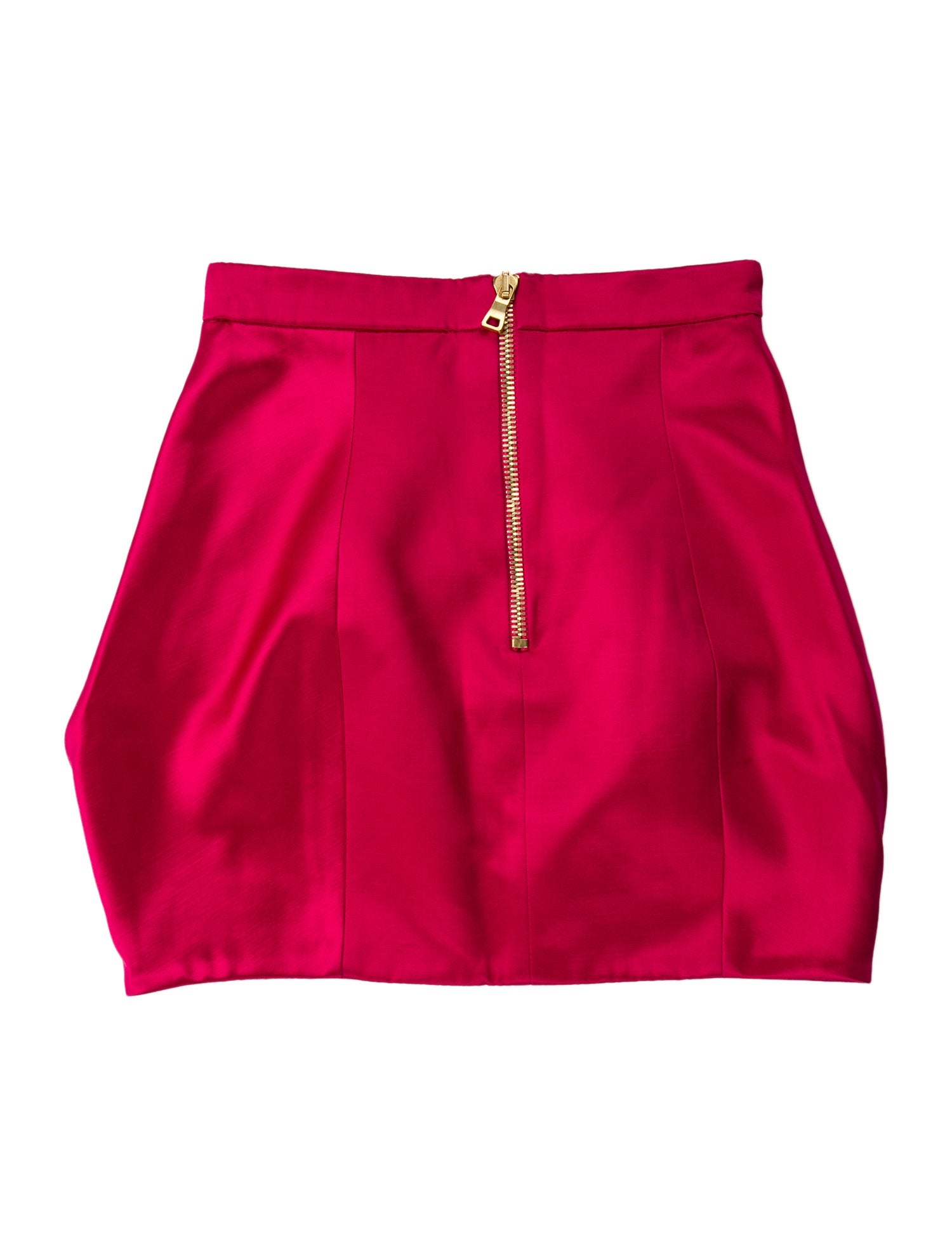 Balmain Wool Mini Skirt