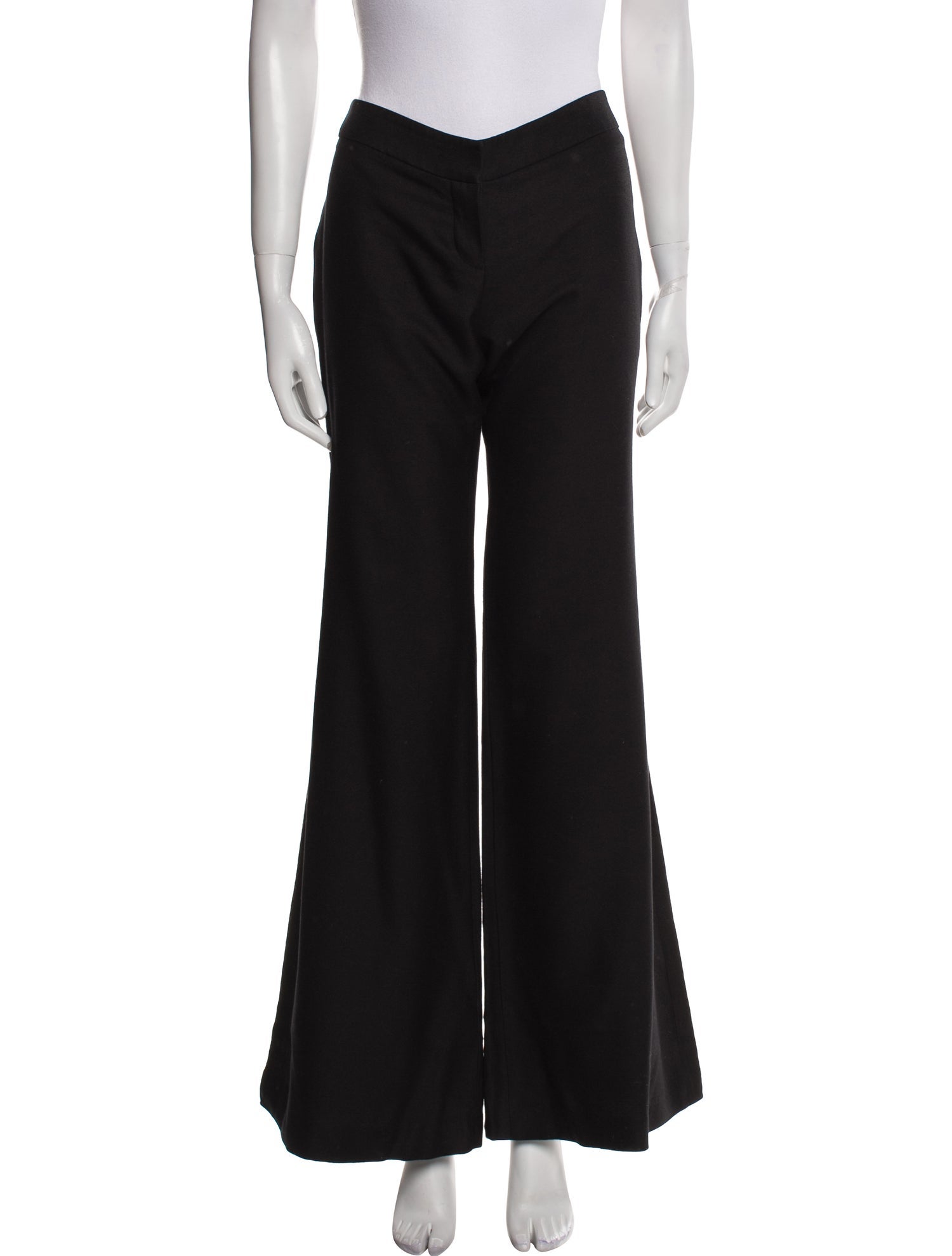 Balmain Wool Wide Leg Pants