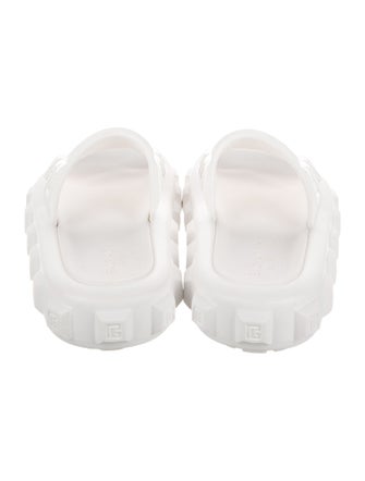 Balmain Rubber Slides