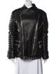 Balmain Leather Biker Jacket