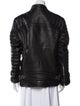 Balmain Leather Biker Jacket