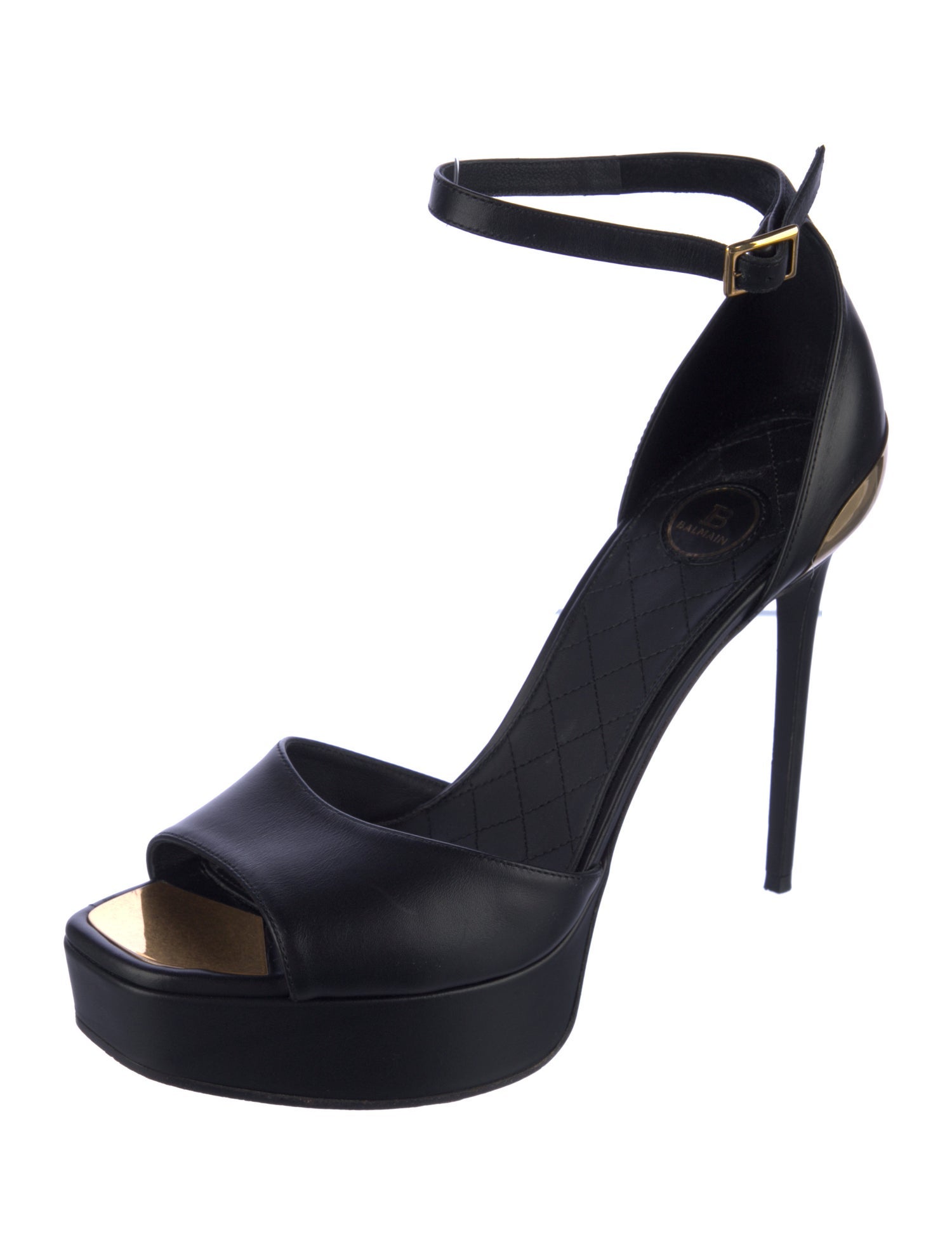 Balmain Leather Sandals