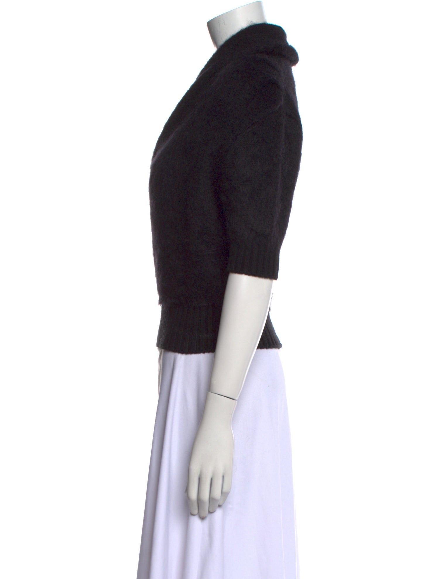 Balmain Wool V-Neck Sweater