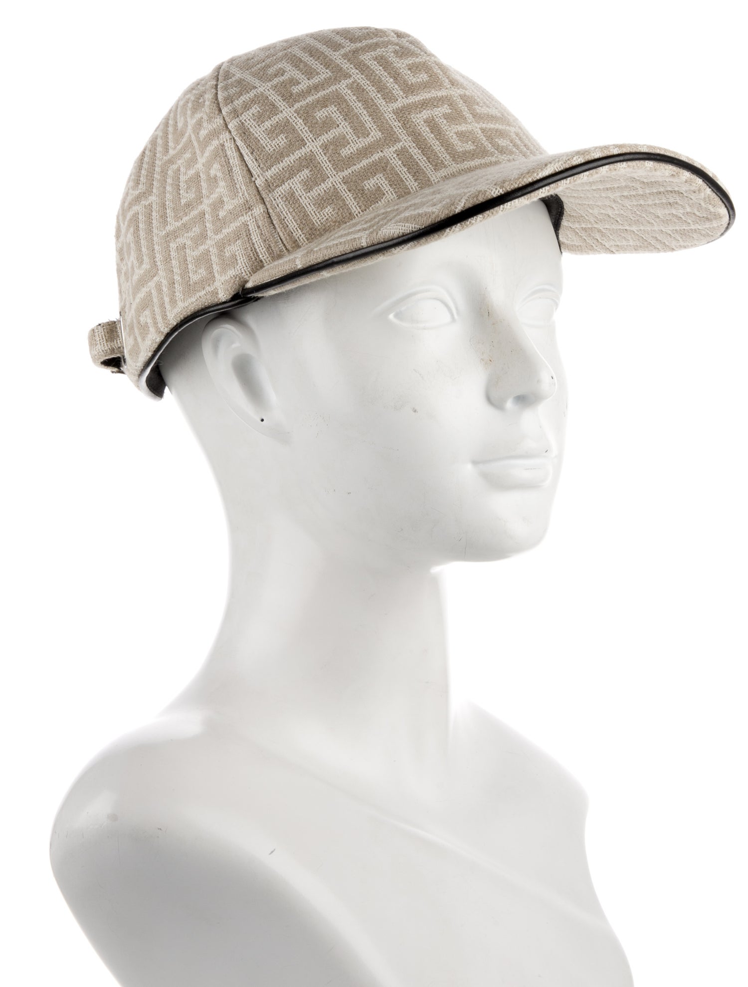 Balmain Women's Linen Baseball Hat